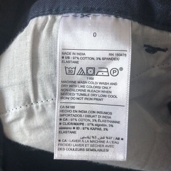 Old Navy Mid-Rise Bootcut Khakis Pants Size 0 - Picture 11 of 11